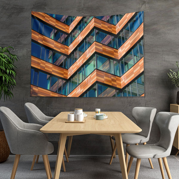 duvar-ortusu-5597-02 Modern Mimari Cephe Desenli Duvar Örtüsü Kumaş Baskı 5597