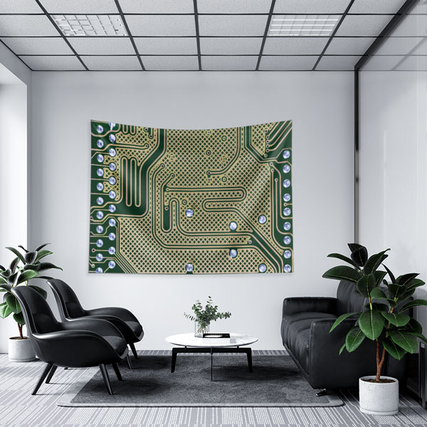 duvar-ortusu-dekor-5405-04 Devre Kartı Tasarımlı Teknoloji Duvar Örtüsü 5405