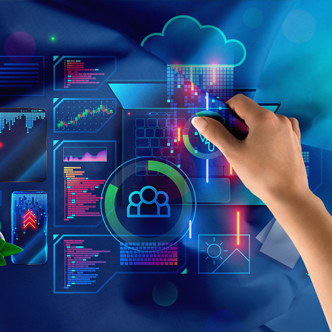 duvar-ortusu-dekor-5503-05 Bulut Teknolojisi ve Veri Analizi Tasarımlı Duvar Örtüsü 5503