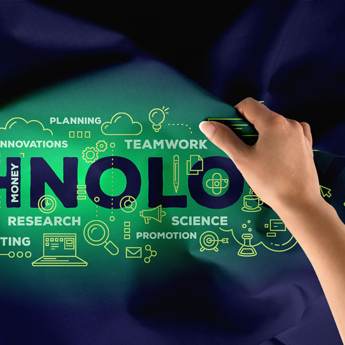 duvar-sanat-ortu-5422-06 Technology Tipografi Tasarımlı Modern Duvar Örtüsü 5422