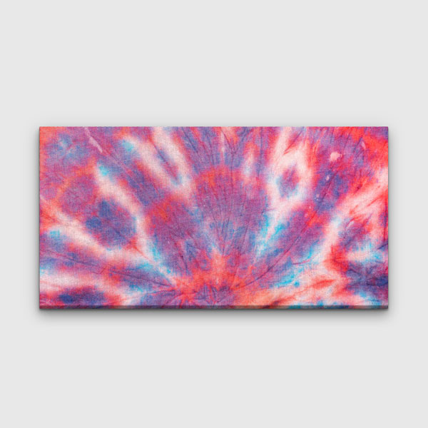 Radyal Renk Patlaması Soyut Sanat Kanvas Tablo 5274