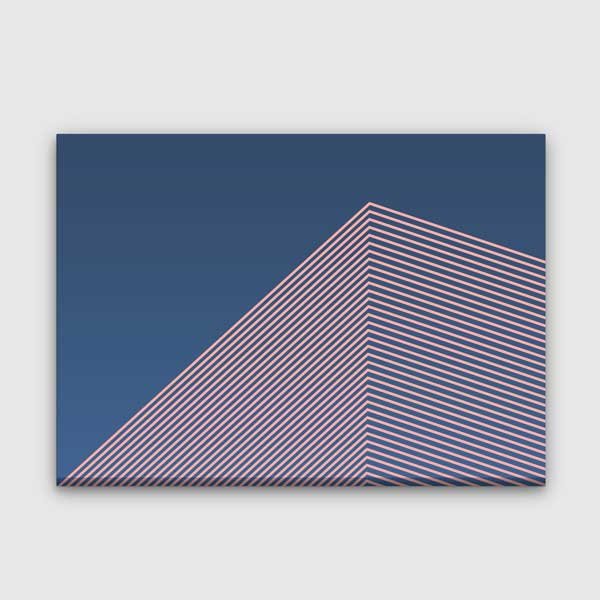 Modern Mimarlık Çizgisel Tasarım Kanvas Tablo | Duvar Dekoru – 5532