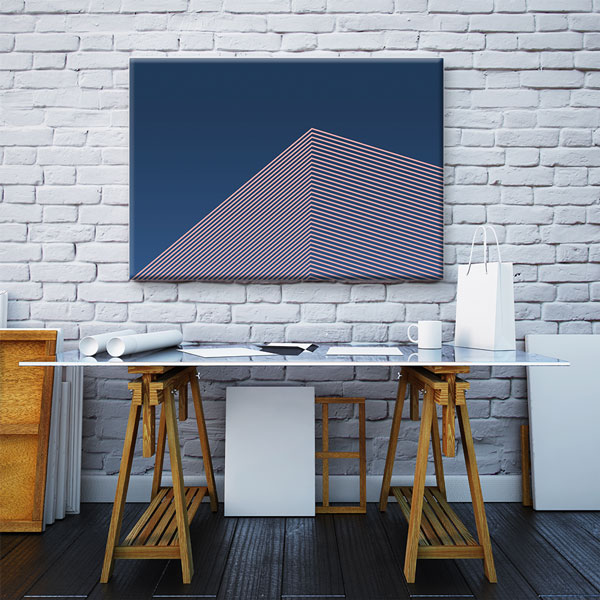 Modern Mimarlık Çizgisel Tasarım Kanvas Tablo | Duvar Dekoru – 5532