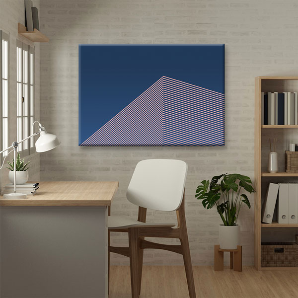 Modern Mimarlık Çizgisel Tasarım Kanvas Tablo | Duvar Dekoru – 5532