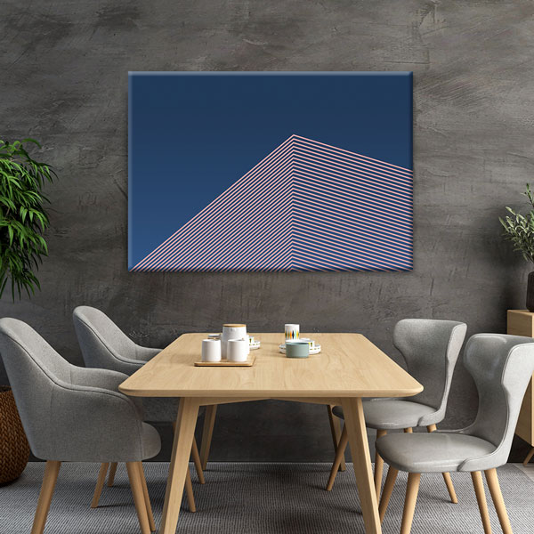 Modern Mimarlık Çizgisel Tasarım Kanvas Tablo | Duvar Dekoru – 5532