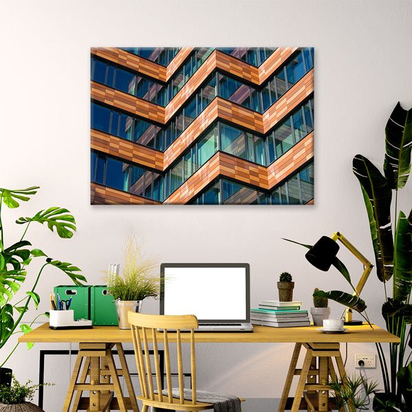 Modern Mimari Detaylı Duvar Tablosu Kanvas – 5533