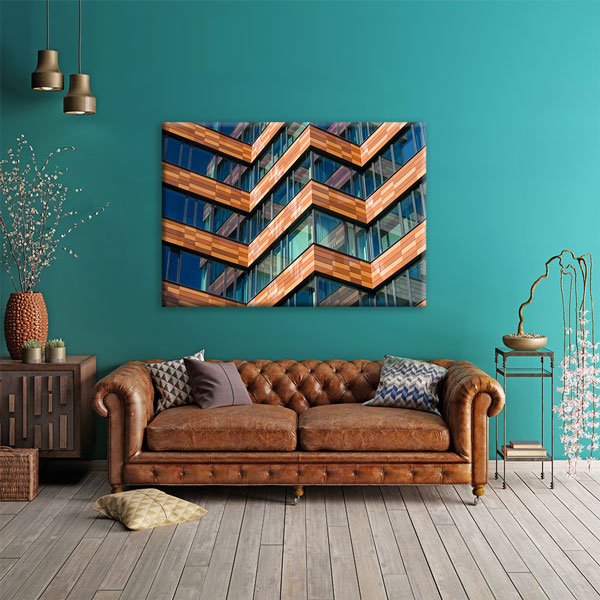 Modern Mimari Detaylı Duvar Tablosu Kanvas – 5533