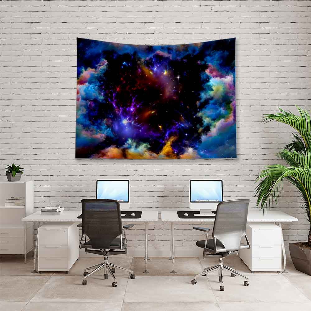 Kozmik Nebula Galaksi Uzay Duvar Örtüsü 4360