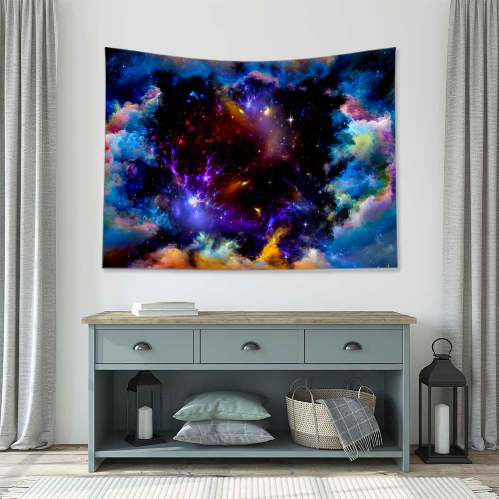 Kozmik Nebula Galaksi Uzay Duvar Örtüsü 4360