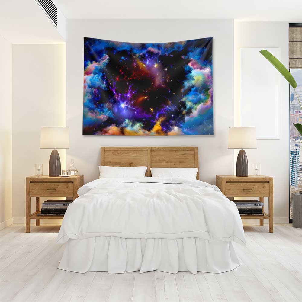 Kozmik Nebula Galaksi Uzay Duvar Örtüsü 4360