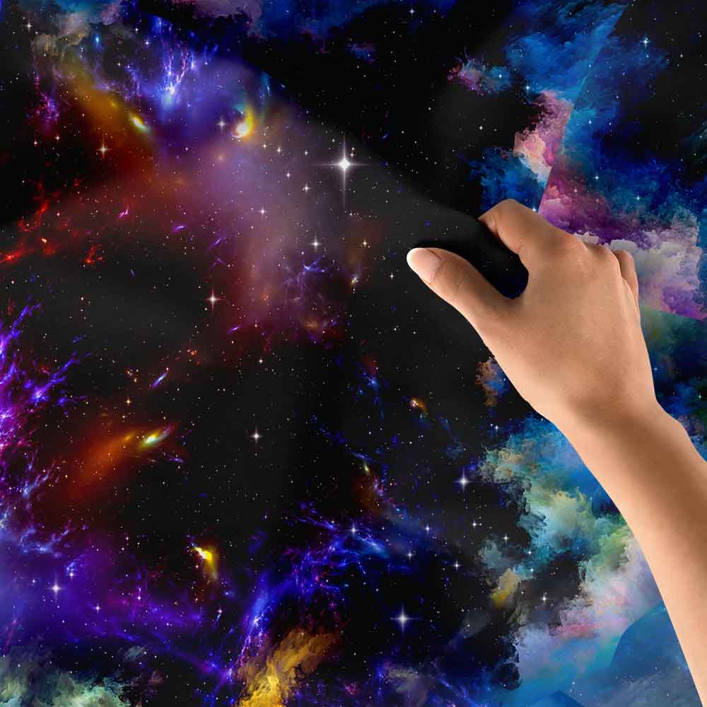 Kozmik Nebula Galaksi Uzay Duvar Örtüsü 4360