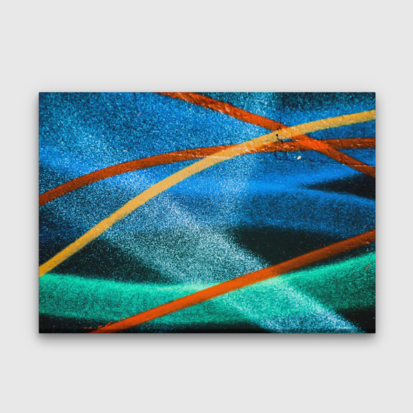 Renk Akışı Soyut Kanvas Tablo 4992