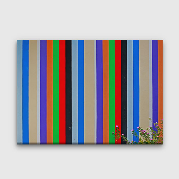 Renk Bantları Modern Soyut Kanvas Tablo 4993