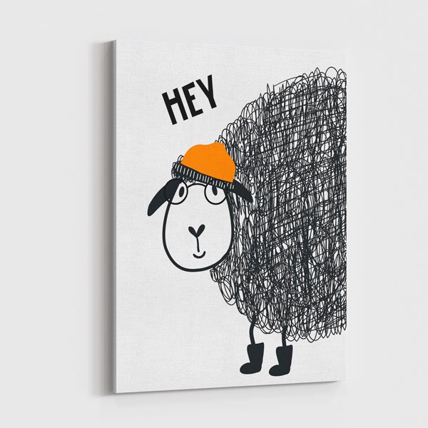 3:4 Dikey Kanvas Tablo BM-066