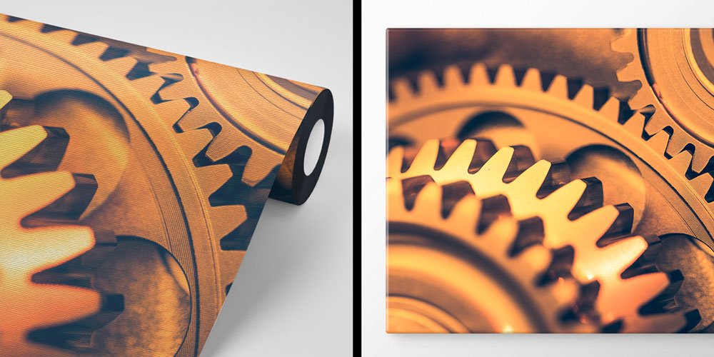 Endüstriyel Dişli Mekanizma Duvar Kağıdı 5480