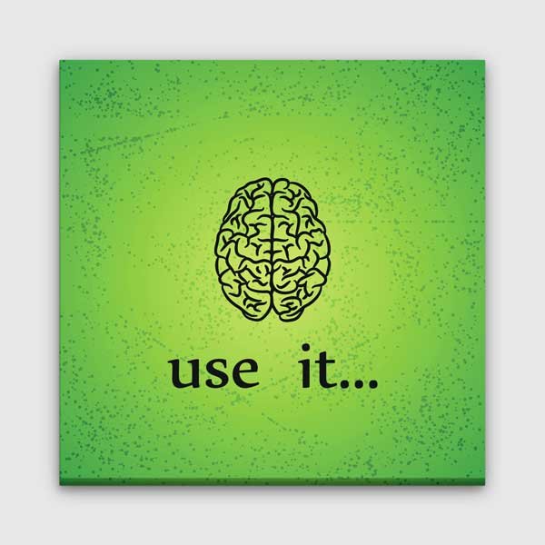 "Beynini Kullan" Eğitim Posteri – F-518