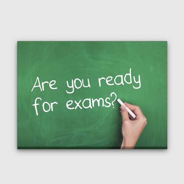 Sınav Hazırlık Duvar Tablosu: Are You Ready For Exams? – 3204