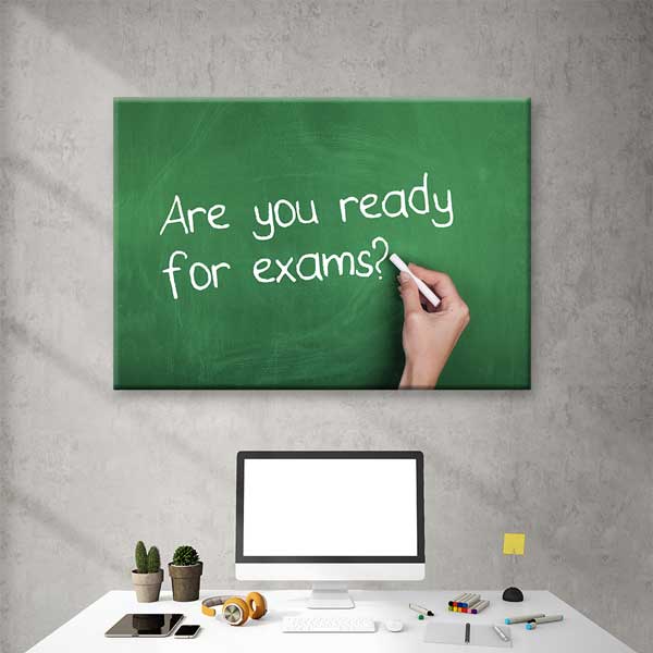 Sınav Hazırlık Duvar Tablosu: Are You Ready For Exams? – 3204
