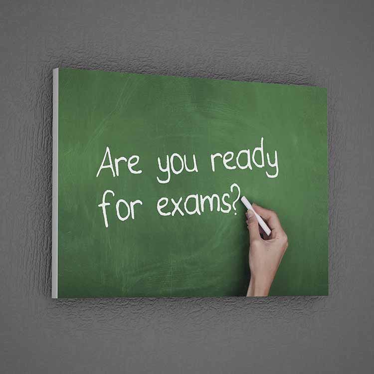 Sınav Hazırlık Duvar Tablosu: Are You Ready For Exams? – 3204