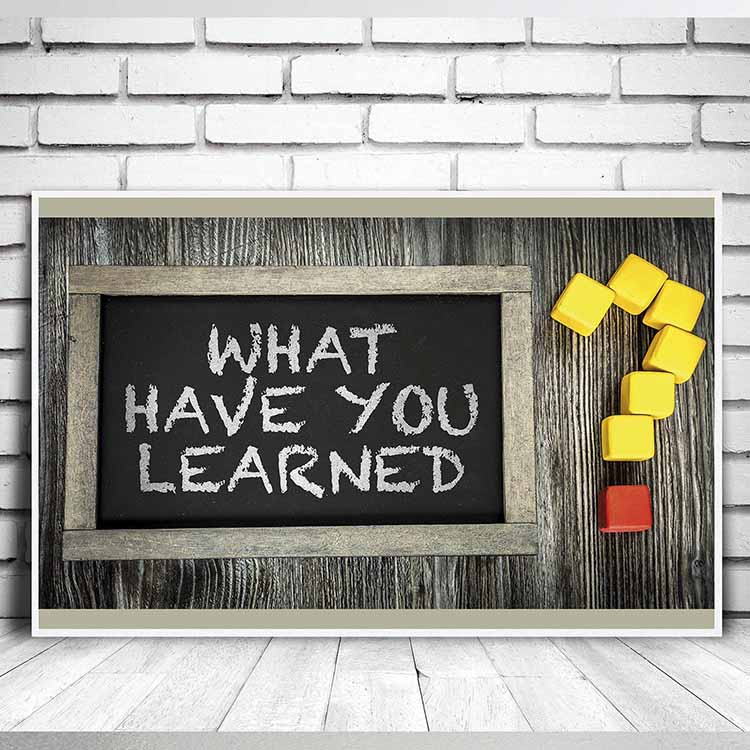 Öğrenme Motivasyon Tablosu: What Have You Learned? – 3207