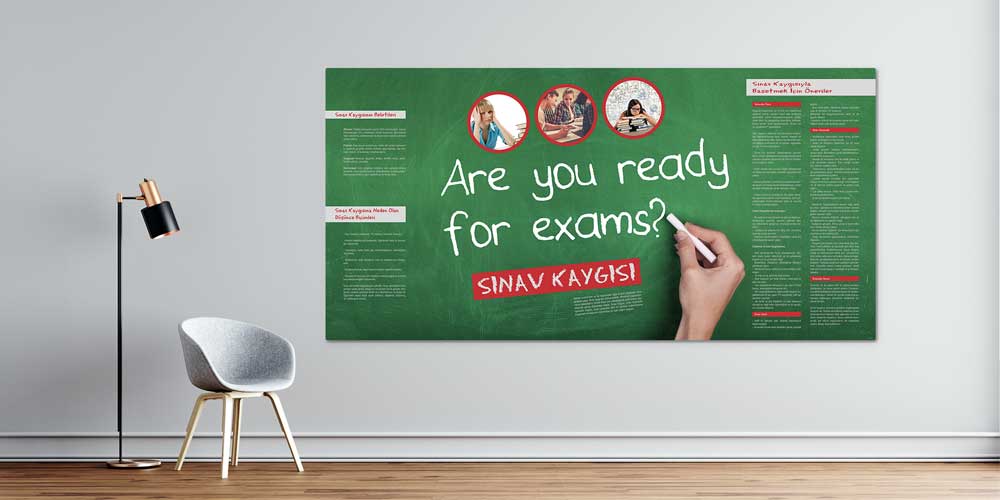 Sınav Kaygısı Yönetimi ve Hazırlık Posteri 3035