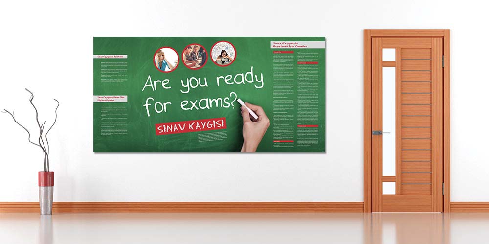 Sınav Kaygısı Yönetimi ve Hazırlık Posteri 3035