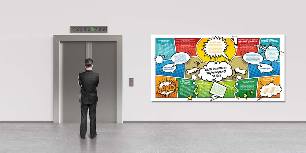 egitim-panolari-3062-01 Akıllı İnsanların Söylemeyeceği 11 Şey Eğitim Panosu 3062