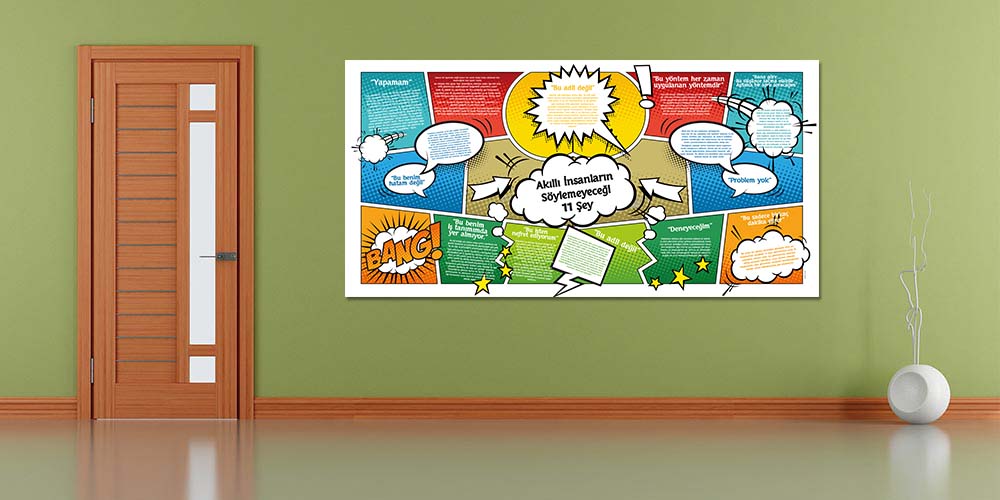 egitim-panolari-3062-04 Akıllı İnsanların Söylemeyeceği 11 Şey Eğitim Panosu 3062