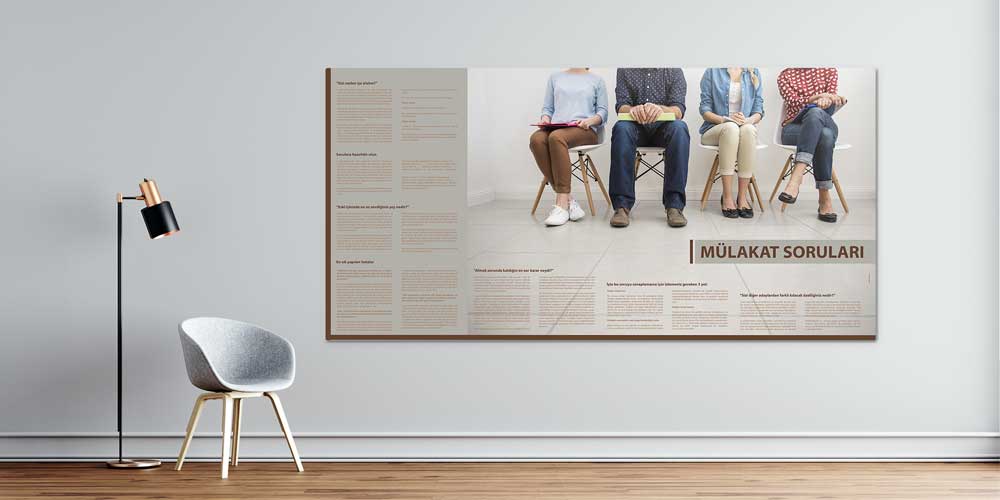 Mülakat Soruları ve Cevapları Eğitim Panosu  3073