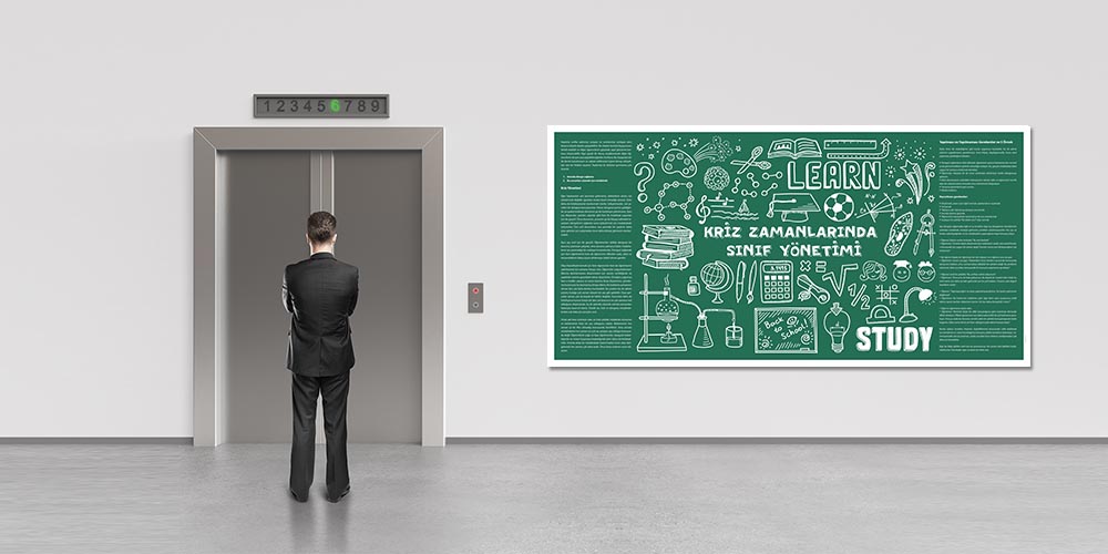 egitim-panolari-3124-01 Kriz Zamanlarında Sınıf Yönetimi Eğitim Posteri 3124