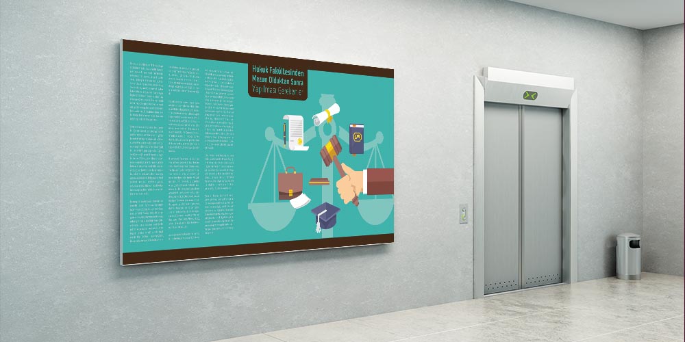 Hukuk Fakültesi Mezuniyet Sonrası Yapılması Gerekenler Eğitim Panosu 3144