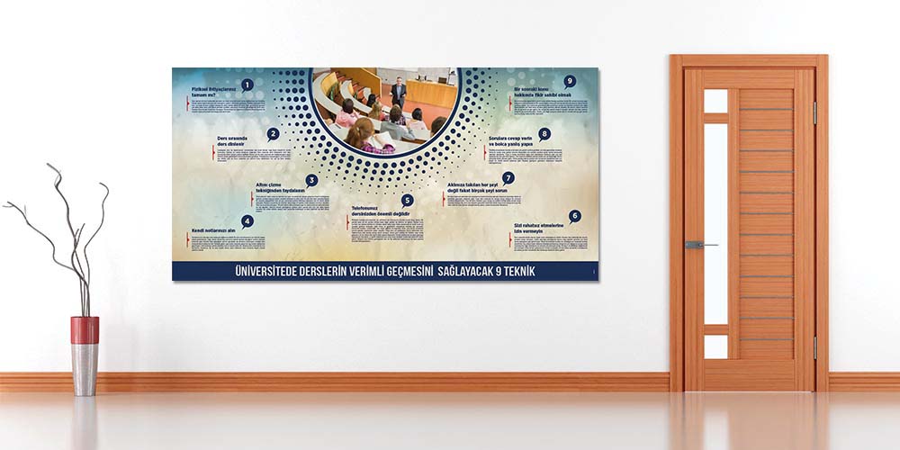 Üniversitede Derslerin Verimli Geçmesini Sağlayacak 9 Teknik Posteri 3036