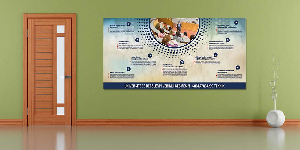 Üniversitede Derslerin Verimli Geçmesini Sağlayacak 9 Teknik Posteri 3036