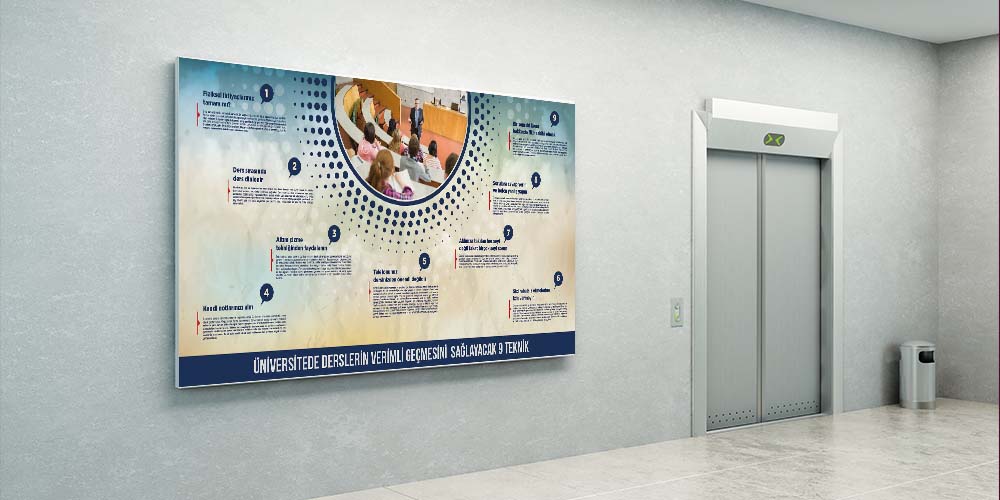 Üniversitede Derslerin Verimli Geçmesini Sağlayacak 9 Teknik Posteri 3036