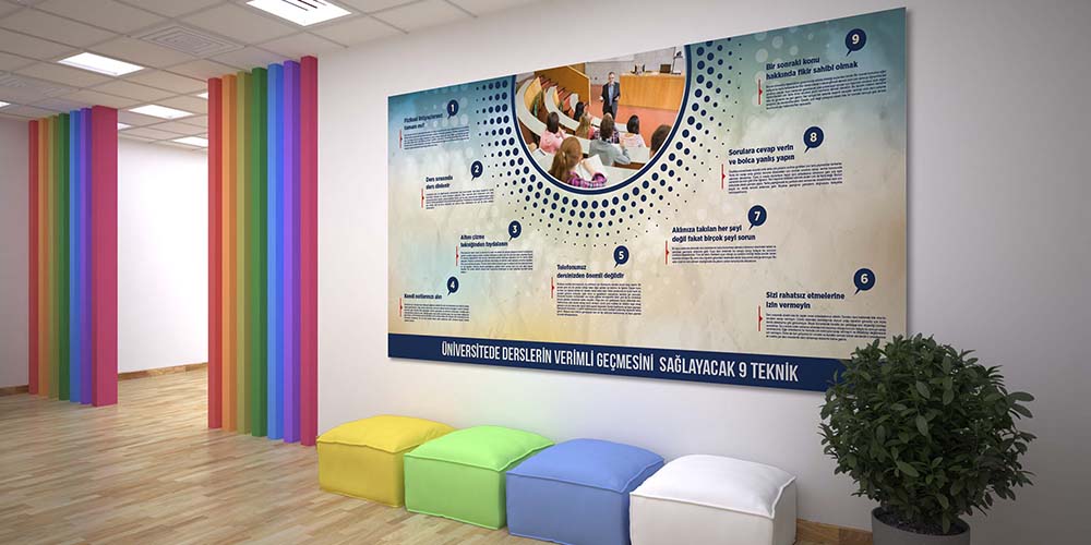 Üniversitede Derslerin Verimli Geçmesini Sağlayacak 9 Teknik Posteri 3036