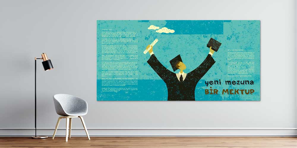 Yeni Mezuna Bir Mektup Eğitim Posteri  3063