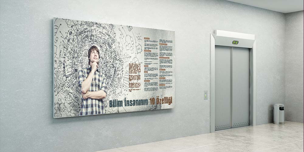 Bilim İnsanının 10 Özelliği Temalı Eğitim Posterleri 3100