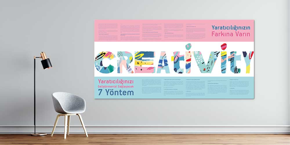 Yaratıcılık Geliştirme ve Farkındalık Posteri - 7 Yöntem 3103