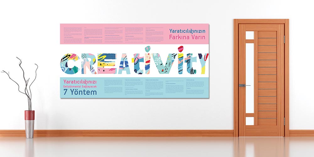 Yaratıcılık Geliştirme ve Farkındalık Posteri - 7 Yöntem 3103