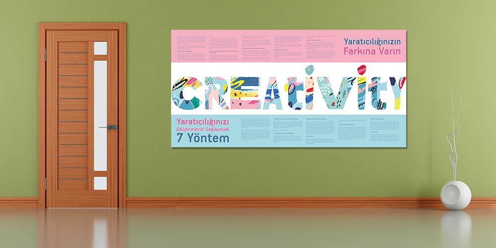 Yaratıcılık Geliştirme ve Farkındalık Posteri - 7 Yöntem 3103