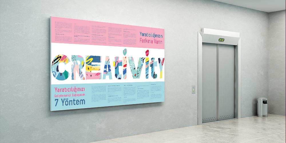 Yaratıcılık Geliştirme ve Farkındalık Posteri - 7 Yöntem 3103