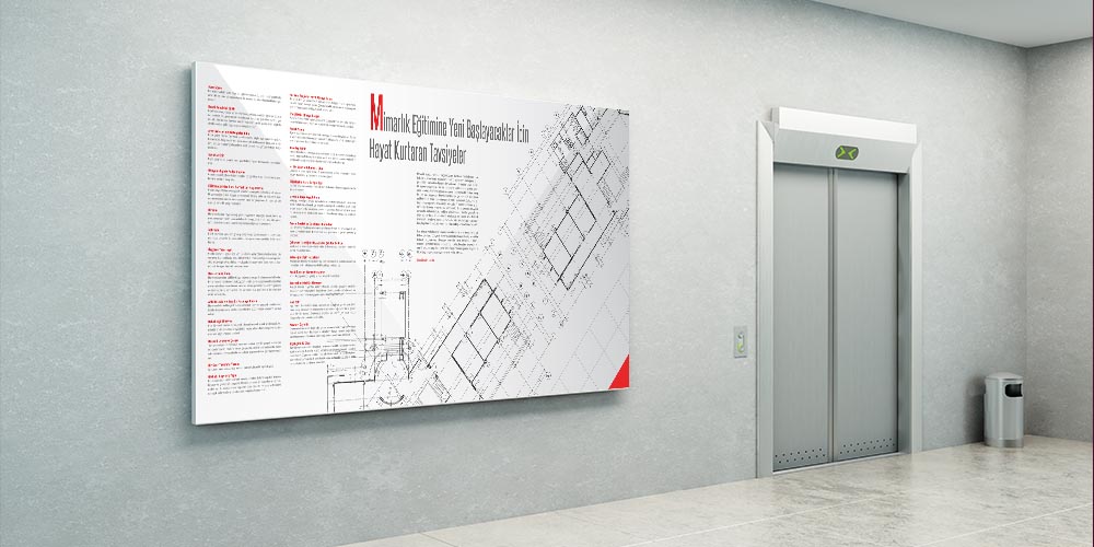 Mimarlık Eğitimine Başlayanlar İçin Tavsiyeler Posteri 3145