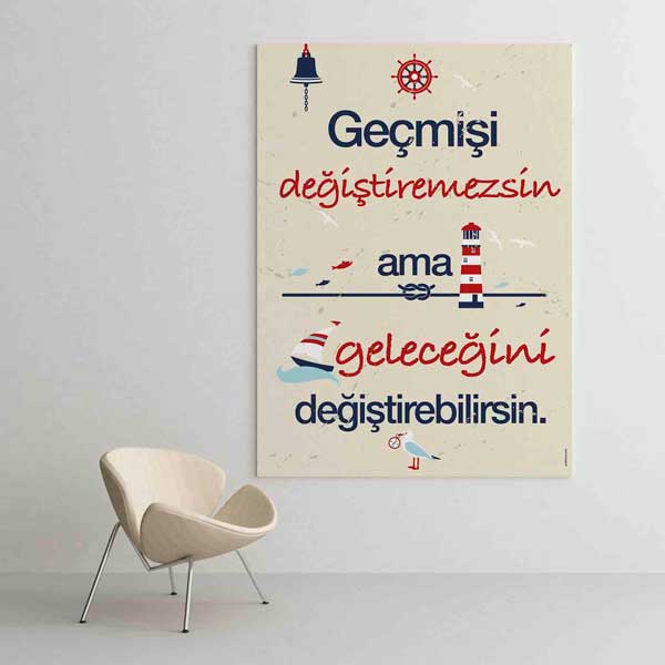 "Geleceğini Değiştir" Geçmiş ve Gelecek Motivasyon Tablosu – B-932