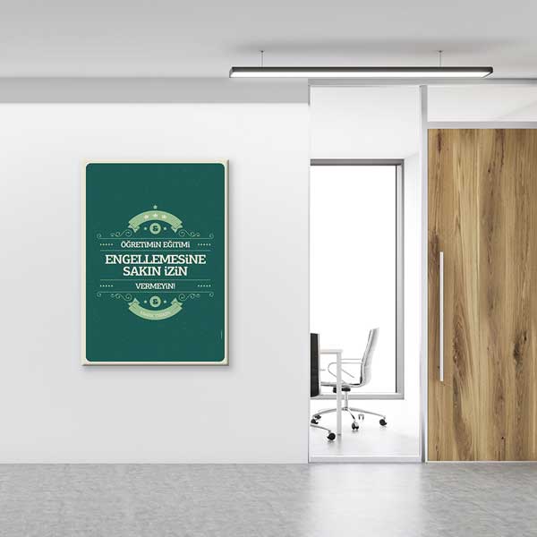 Mark Twain Eğitim Motivasyon Tablosu – F-506