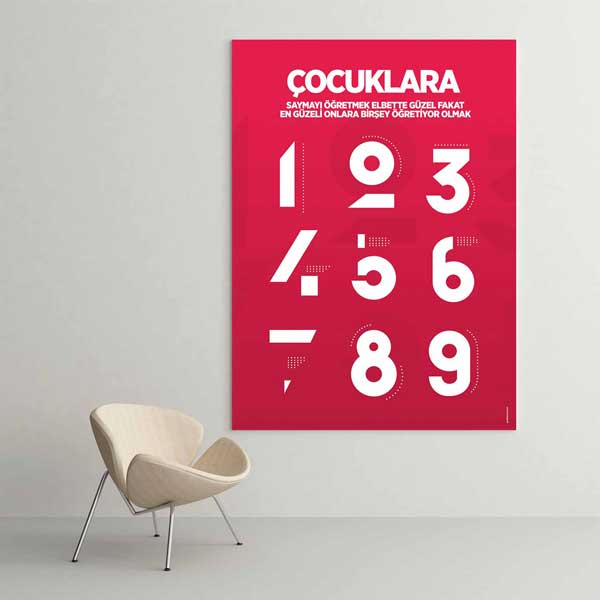 Öğretmen Kimliği Motivasyon Posteri – F-509