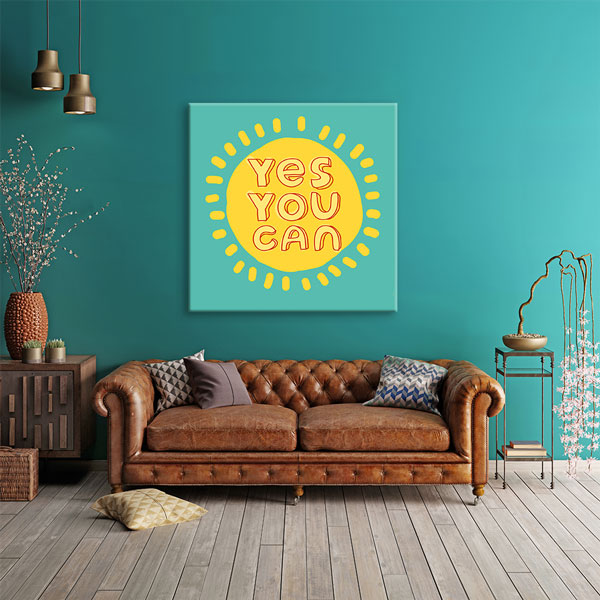 encouraging-wall-posters-3334-03 Evet Yapabilirsin Duvar Tablosu - Güneş Tasarımı – 3334