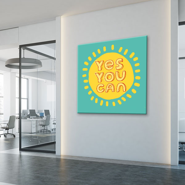 encouraging-wall-posters-3334-05 Evet Yapabilirsin Duvar Tablosu - Güneş Tasarımı – 3334