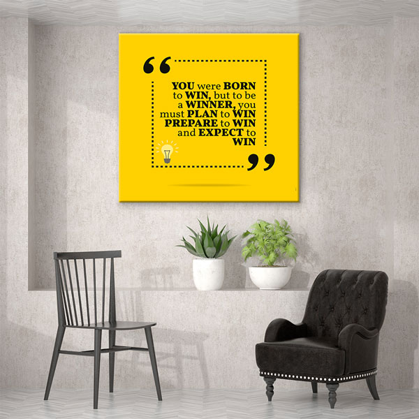 encouraging-wall-print-3344-06 Motivasyonel Duvar Kanvası – 3344