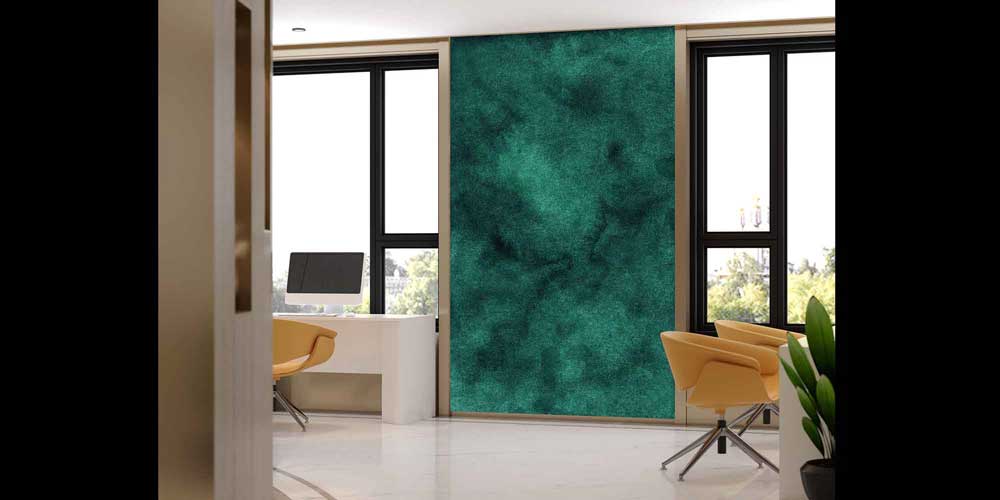 Zümrüt Yeşili Dokulu Soyut Duvar Kağıdı 4163