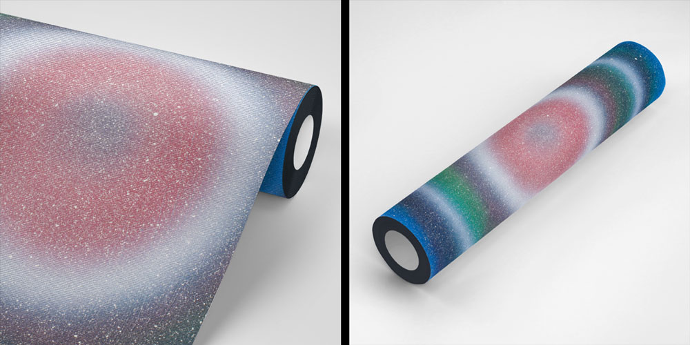 Soyut Kozmik Halkalar ve Yıldızlı Uzay Duvar Kağıdı 4351